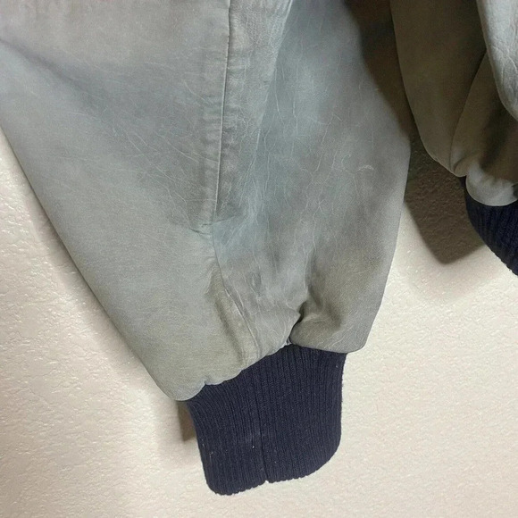 HOBO Michael Hoban North Beach Men’s Sz 46 Aztec Leather Jacket Made in USA - Picture 4 of 12